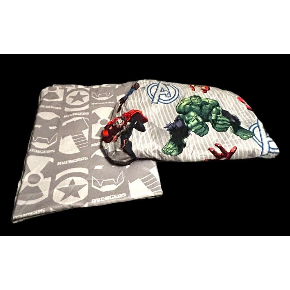 Marvel Avengers Twin Sheet Set  Microfiber Fitted & Top Sheet Only